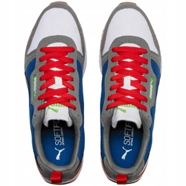 Pánské boty Puma R78 bílo-modro-červeno-černé 373117 10 bílý černý červený námořnická modř šedá 2