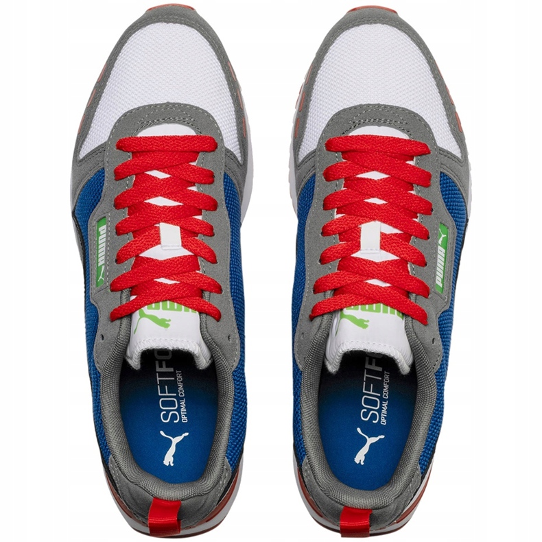 Pánské boty Puma R78 bílo-modro-červeno-černé 373117 10 bílý černý červený námořnická modř šedá 2