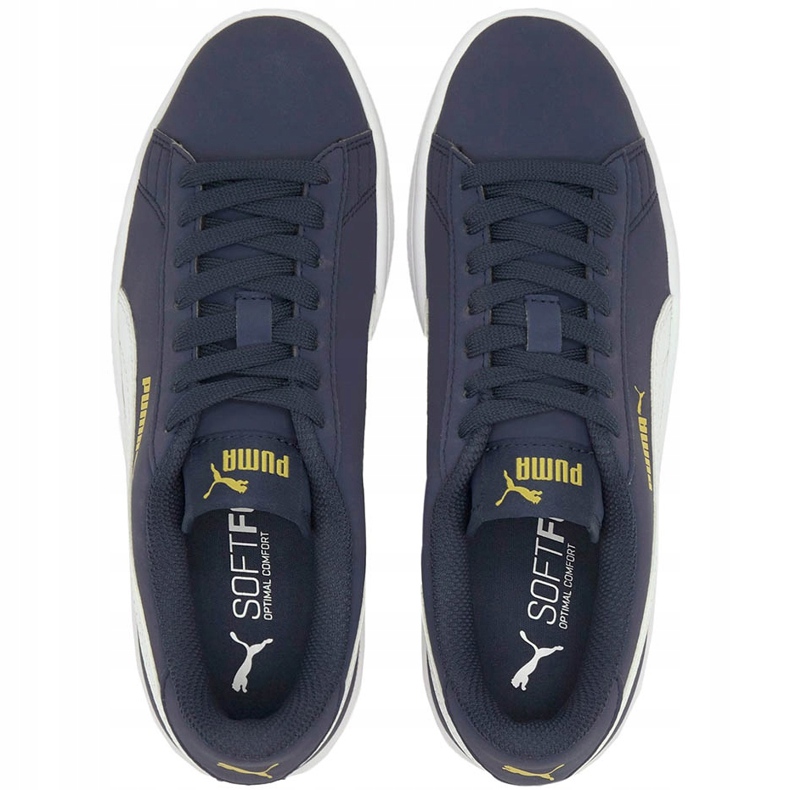 Dětská obuv Puma Smash v2 Buck navy blue 365182 22 námořnická modrá 2