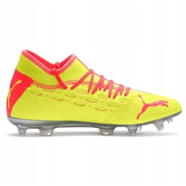 Kopačky Puma Future 5.2 Netfit Osg Evo Fg Ag 106007 01 žluť červený 1