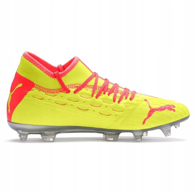 Kopačky Puma Future 5.2 Netfit Osg Evo Fg Ag 106007 01 žlutá červené 1
