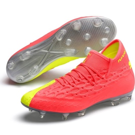 Kopačky Puma Future 5.2 Netfit Osg Evo Fg Ag 106007 01 žluť červený 2