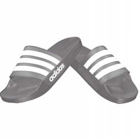 Šedé pantofle Adidas Adilette Shower B42212 šedá 1