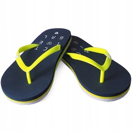 Pantofle pro dívky 4F navy blue HJL20 JKLD001 31S námořnická modř 1