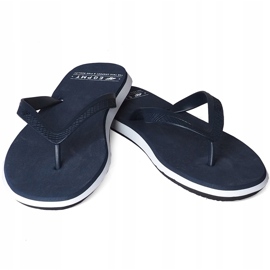 Pánské pantofle 4F navy blue H4L20 KLM005 31S námořnická modrá 1