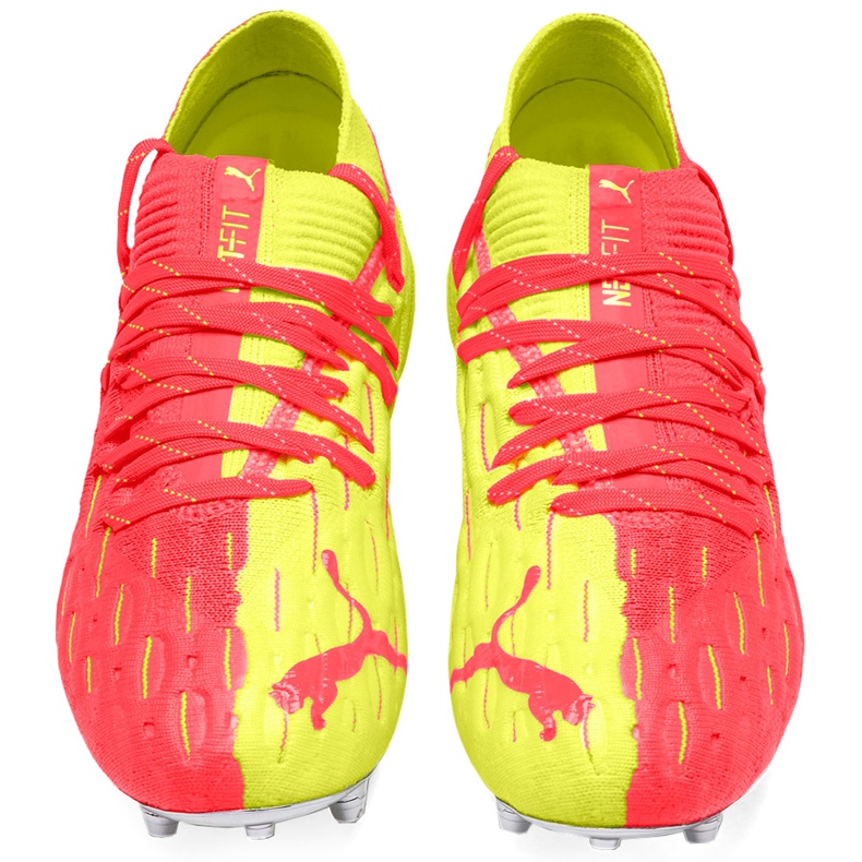 Dětské kopačky Puma Future 5.1 Netfit Osg Fg Ag Junior 105946 01 žlutá červené 2