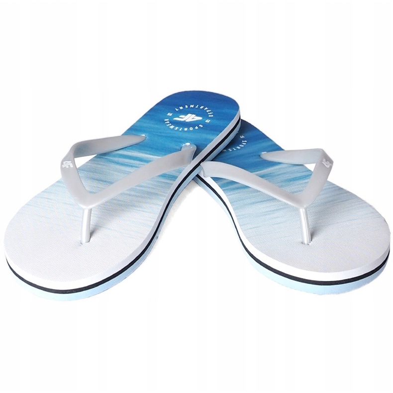 Dámské pantofle 4F vícebarevné 1 H4L20 KLD004 91S modrý 1