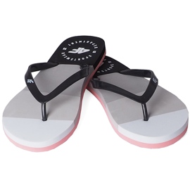 4F černobílé dámské pantofle H4L20 KLD004 97S černý 1