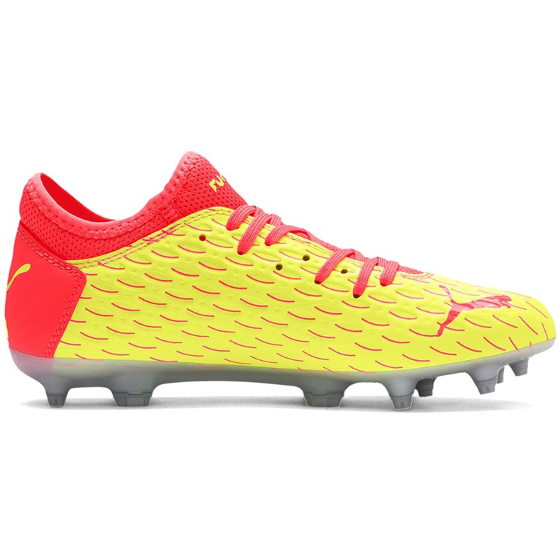 Dětské kopačky Puma Future 5.4 Osg Fg Ag 105949 01 červený žluť 1