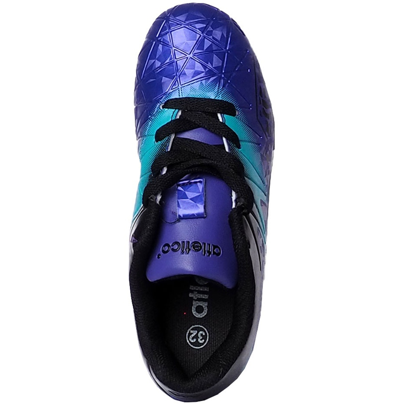 Dětské kopačky Atletico Fg purple XT2094-S77053 fialová modrý 1