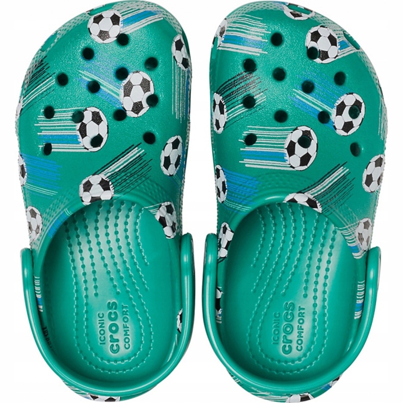 Crocs děti Classic Sport Ball Ball Clog Ps zelená 206417 3TJ 1