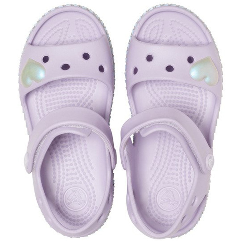Dětské sandály Crocs Crocband Imagination Sandal Ps purple 206 145 530 fialová 1
