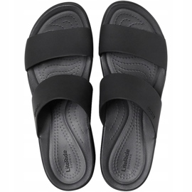 Dámské pantofle Crocs Brooklyn Mid Wedge W černé 206 219 060 černý 1