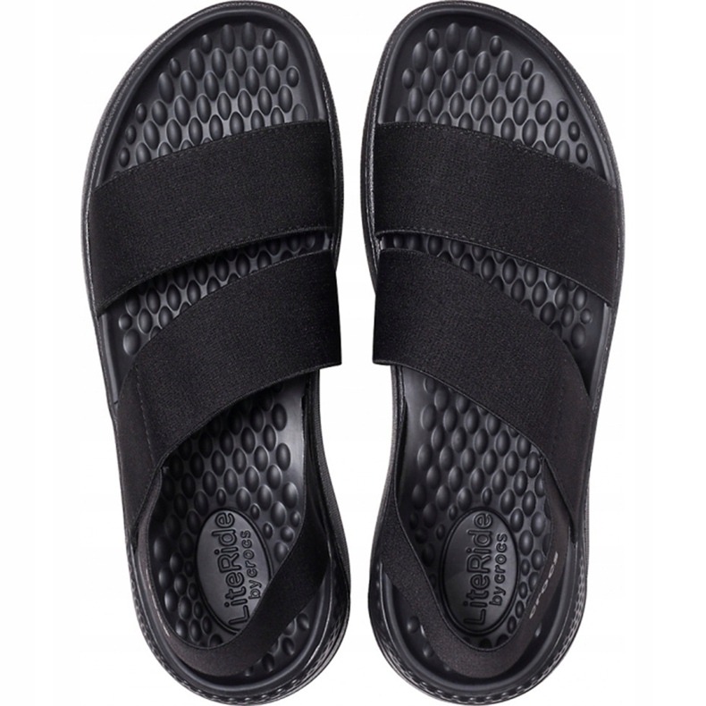 Sandály Crocs LiteRide Stretch W černé 206081 060 černá 1