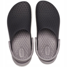 Crocs Kids LiteRide Clog Kids černé a bílé 205 964 066 černý 1