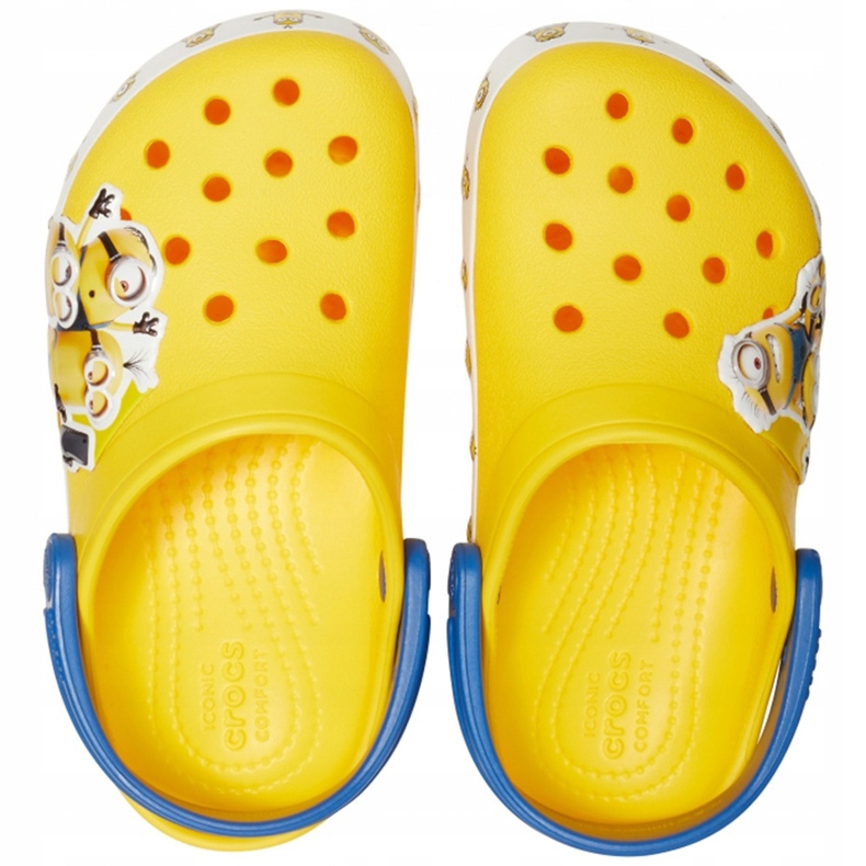 Crocs dětské Fl Minions Multi Clg Kids žluté 205 512 730 žluť 1