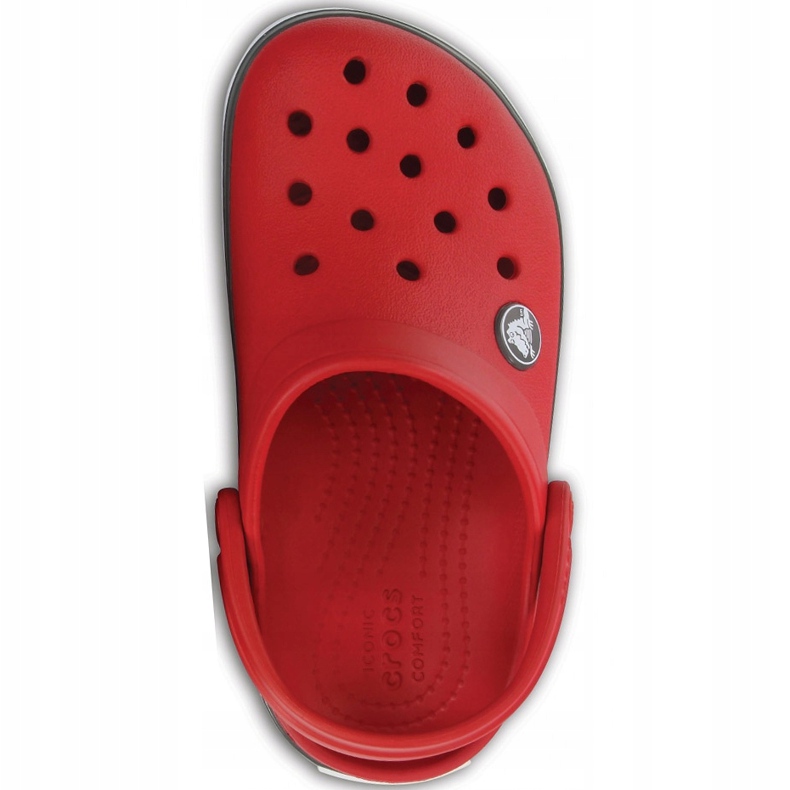 Crocs pro děti Crocband Clog K červenošedá 204537 6IB červený 1