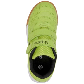 Dětské boty Kappa Kickoff K zeleno-černé 260509K 3011 zelená zelená 1