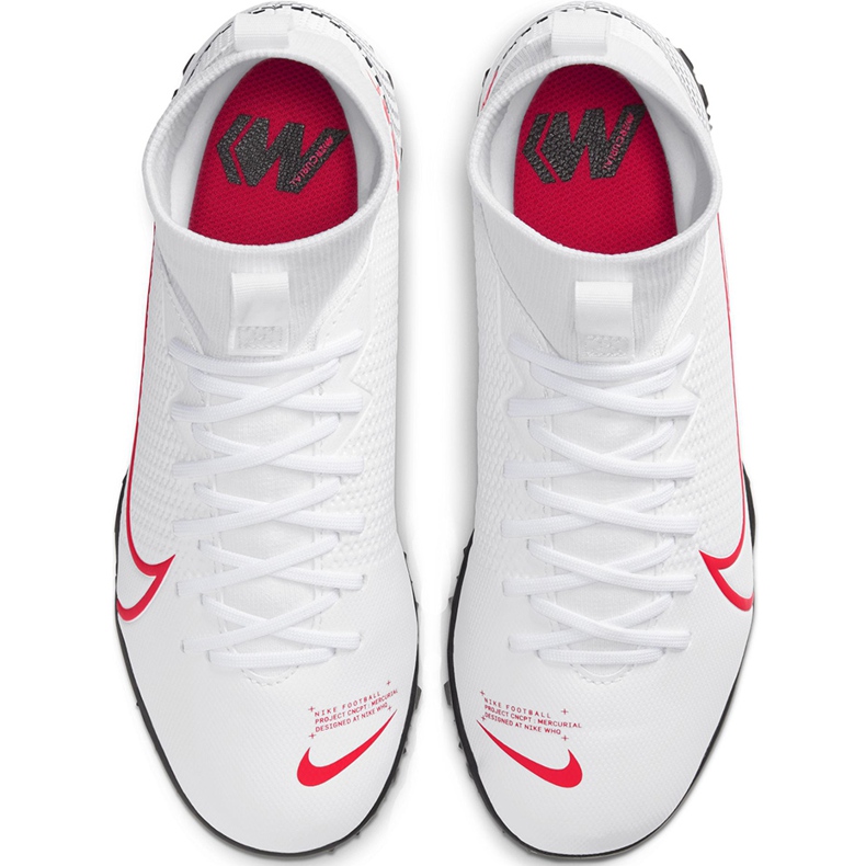 Kopačky Nike Mercurial Superfly 7 Academy Tf Jr AT8143 160 vícebarevný bílý 1
