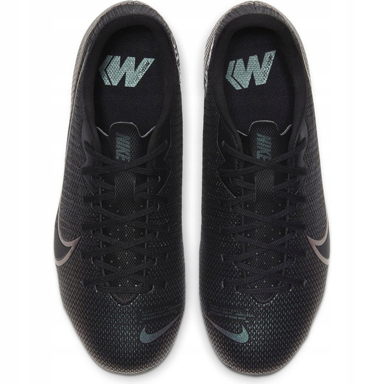 Kopačky Nike Mercurial Vapor 13 Academy FG / MG Junior AT8123010 černá/šedá/stříbrná černý 1