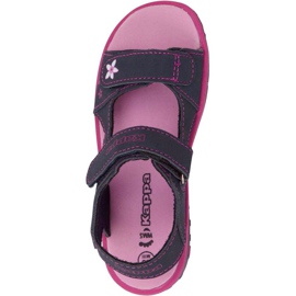 Kappa Blossom K Footwear Dětské sandály pro děti námořnická modro-růžová 260593K 6722 námořnická modrá růžový 1