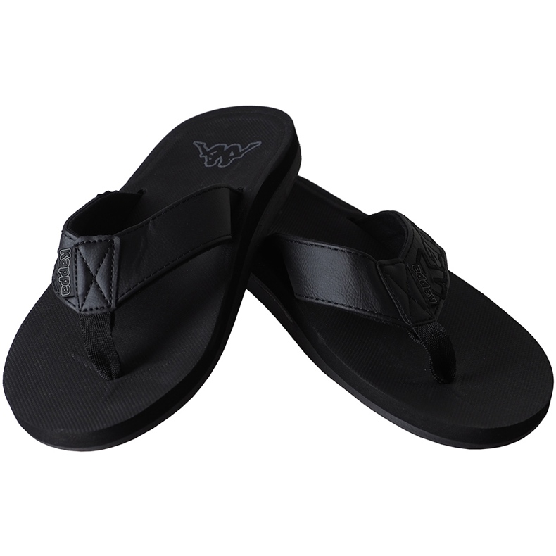 Pánské černé pantofle Kappa Rodeen 242808 1116 černá 1