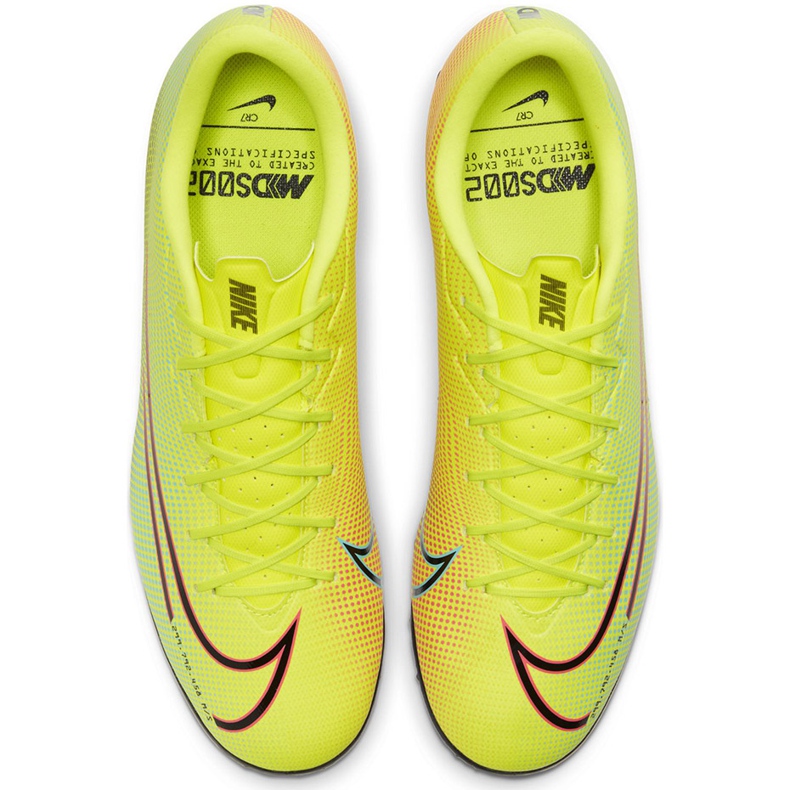 Kopačky Nike Mercurial Vapor 13 Academy Mds Tf CJ1306 703 vícebarevný žluť 1