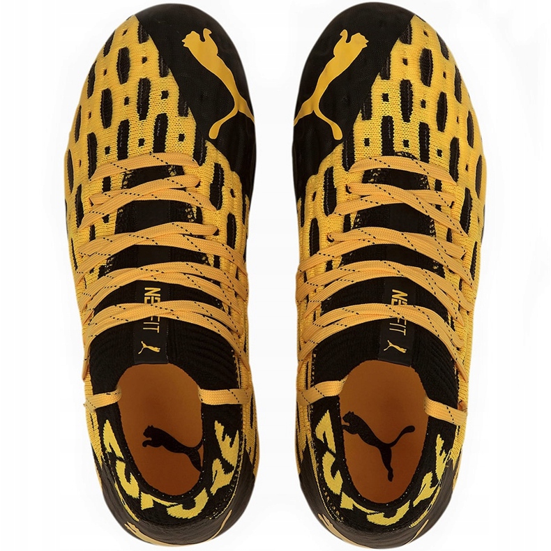 Kopačky Puma Future 5.1 Netfit Fg Ag Junior 105805 02 žlutá 1