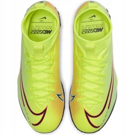Kopačky Nike Mercurial Superfly 7 Academy Mds Tf BQ5435 703 modrá, celadon zelený 1