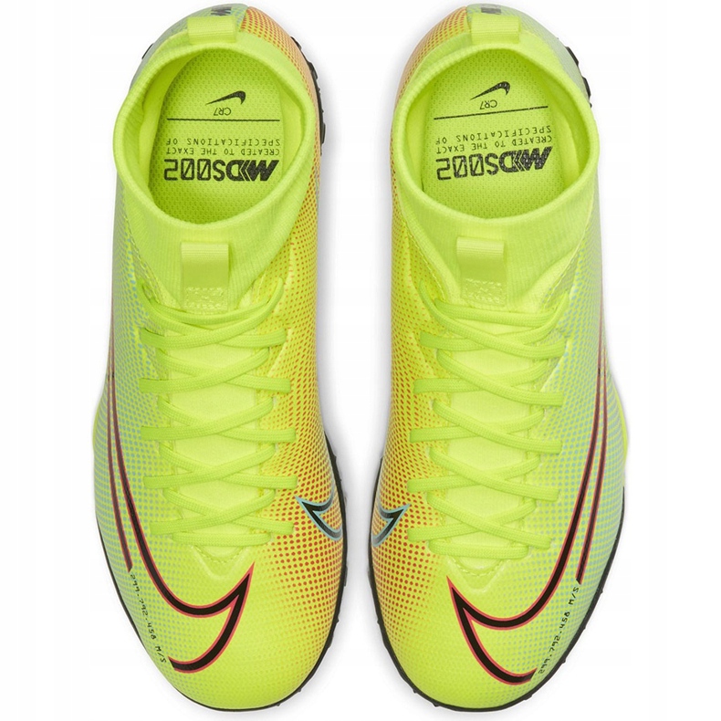 Kopačky Nike Mercurial Superfly 7 Academy Mds Tf BQ5435 703 modrá, celadon zelený 1