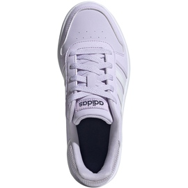 Dětská obuv Adidas Hoops 2.0 K světle fialová EG9075 1