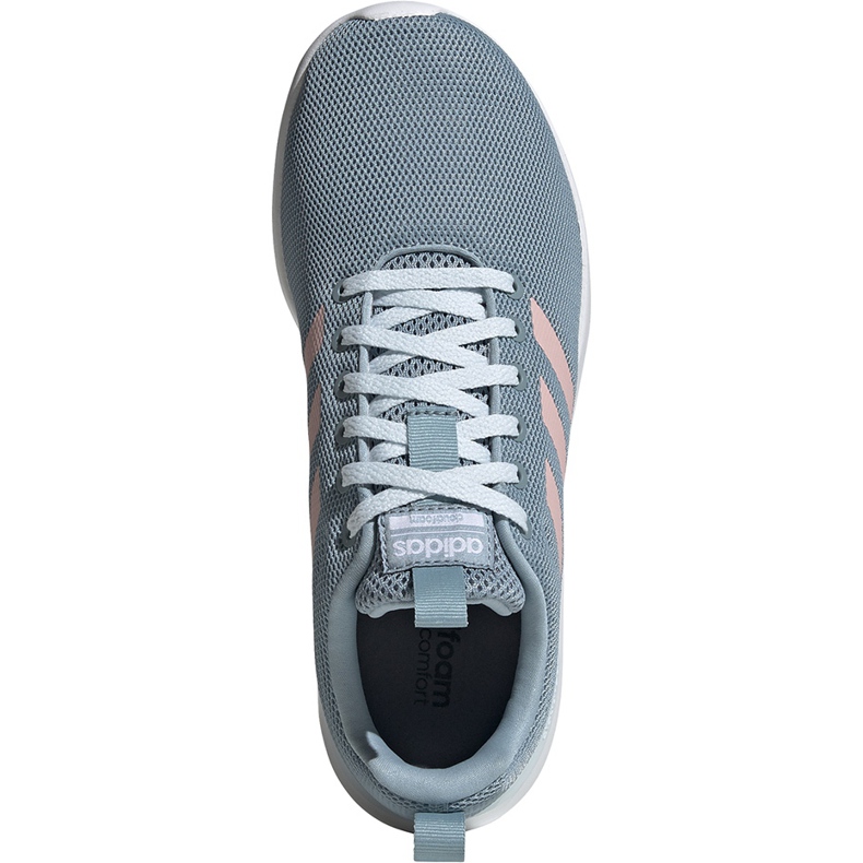 Dámské boty Adidas Lite Racer Cln šedo-růžové EG3148 růžový šedá 1