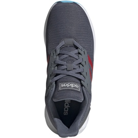 Dětské boty Adidas Duramo 9 K šedo-červené EG7899 červený šedá 1