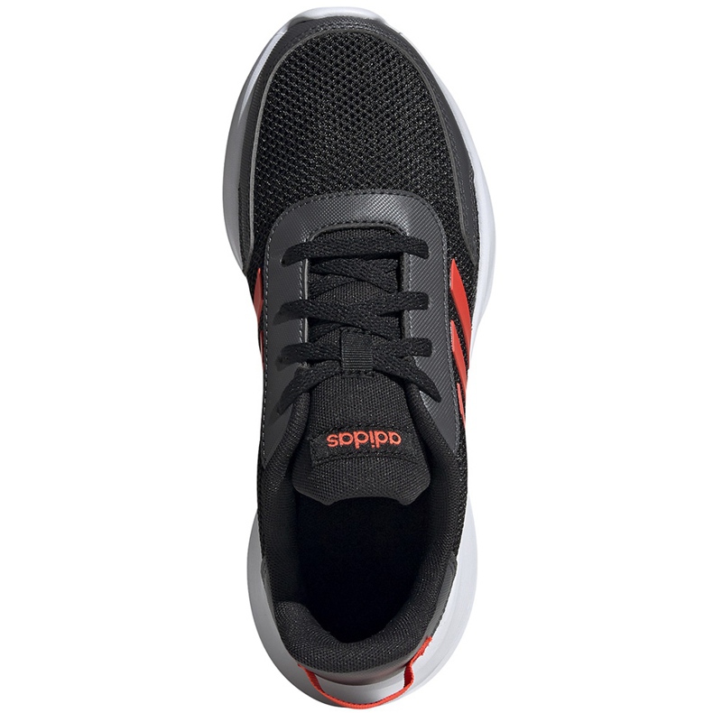 Dětské boty Adidas Tensaur Run K černé a oranžové EG4124 černý pomerančový 1