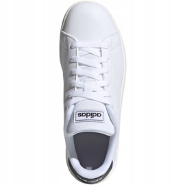 Dětské boty Adidas Advantage K bílé FW2588 bílý 1