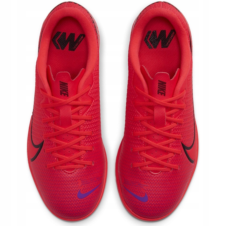 Kopačky Nike Mercurial Vapor 13 Academy Ic Junior AT8137 606 červený červený 1