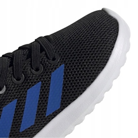 Dětské boty Adidas Lite Racer Cln I černé a modré EE6963 černá 3