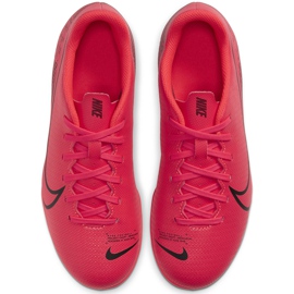 Kopačky Nike Mercurial Vapor 13 Club FG / MG Junior AT8161 606 vícebarevný červený 1