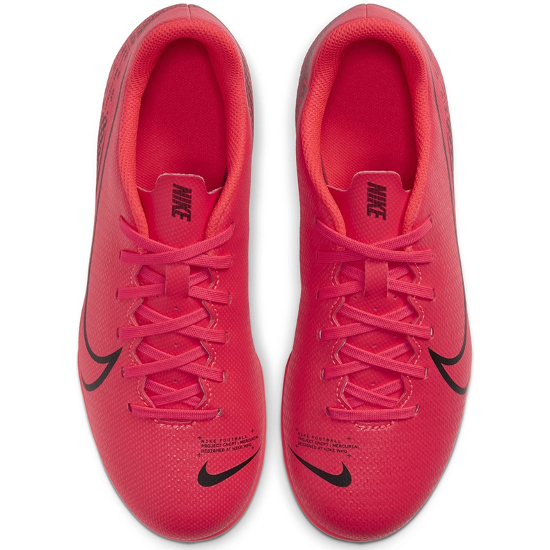 Kopačky Nike Mercurial Vapor 13 Club FG / MG Junior AT8161 606 vícebarevný červený 1