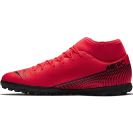 Kopačky Nike Mercurial Superfly 7 Club Tf AT7980 606 červené červené 1