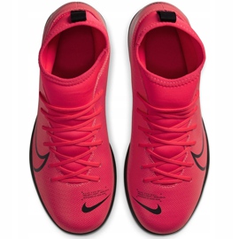 Kopačky Nike Mercurial Superfly 7 Club Tf Junior AT8156 606 červený červený 1