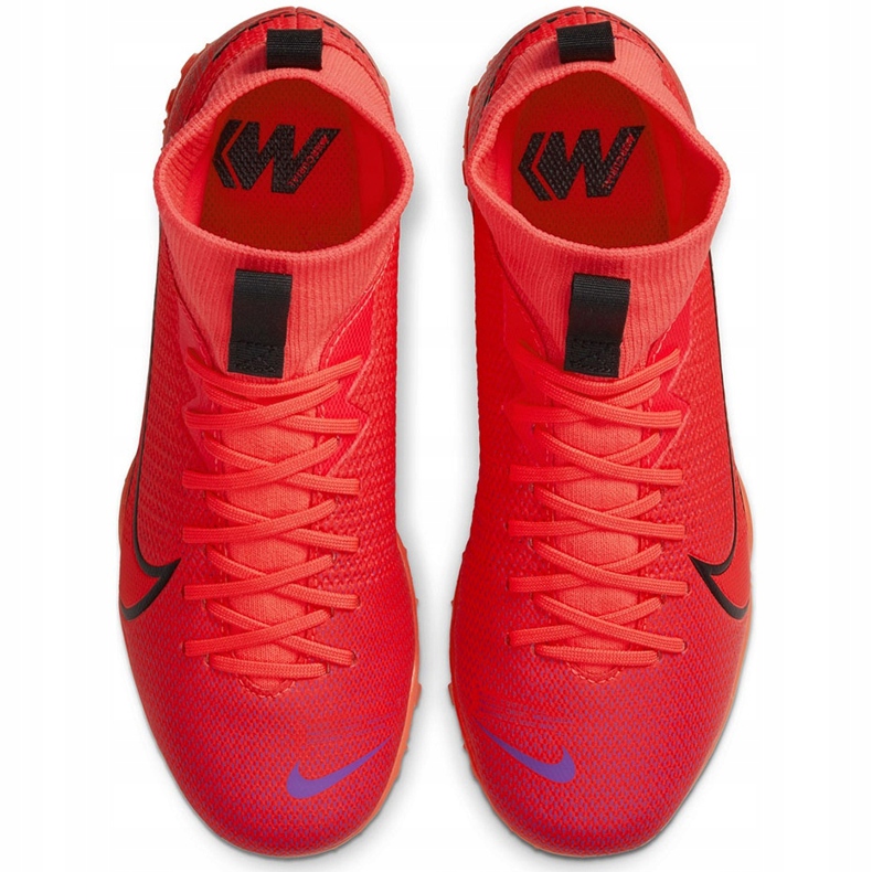 Kopačky Nike Mercurial Superfly 7 Academy Tf AT7978 606 červené červené 1
