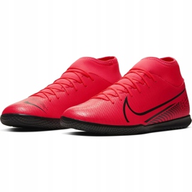 Kopačky Nike Mercurial Superfly 7 Club Ic AT7979 606 černá červené 3
