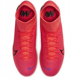 Kopačky Nike Mercurial Superfly 7 Academy Ic AT7975 606 červený červený 1