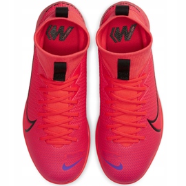 Kopačky Nike Mercurial Superfly 7 Academy Ic Junior AT8135 606 červený červený 1