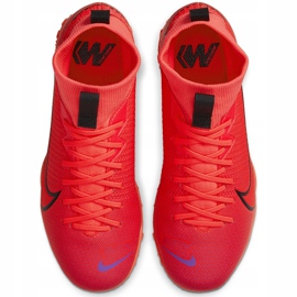 Kopačky Nike Mercurial Superfly 7 Academy Tf Junior AT8143 606 červený červený 1