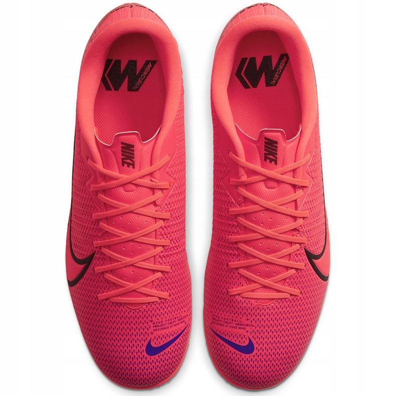 Kopačky Nike Mercurial Vapor 13 Academy Tf AT7996 606 červené červené 1