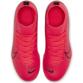 Kopačky Nike Mercurial Superfly 7 Club FG / MG Junior AT8150 606 červené červené 1