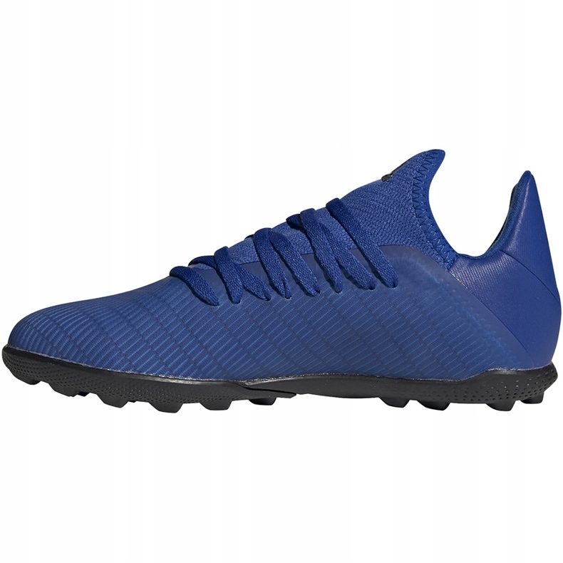 Kopačky Adidas X 19.3 Tf Junior EG7172 modrý modrý 1