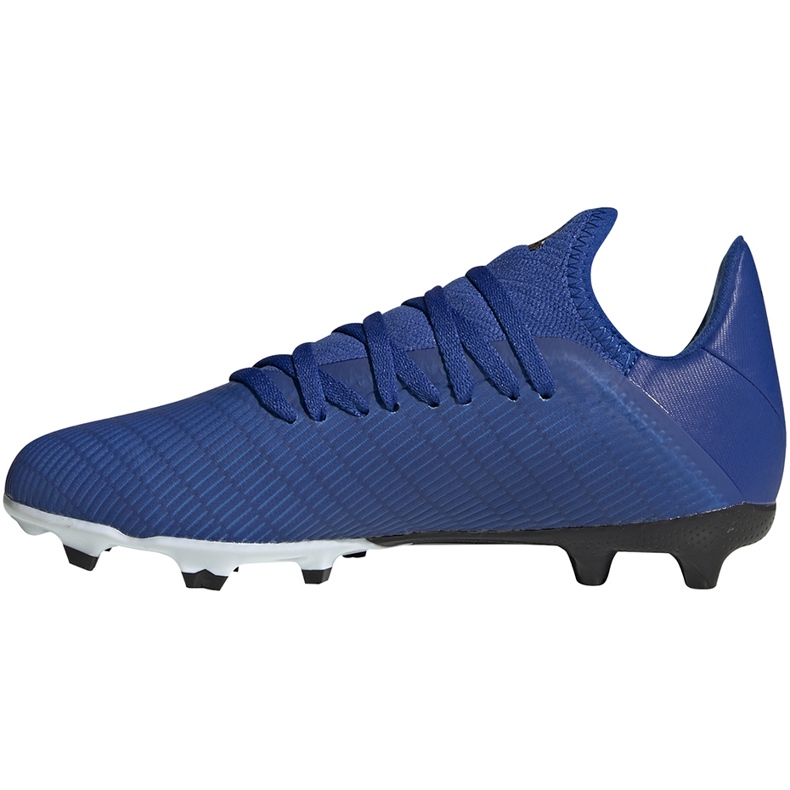 Kopačky Adidas X 19.3 Fg Junior EG7152 modrý modrý 1